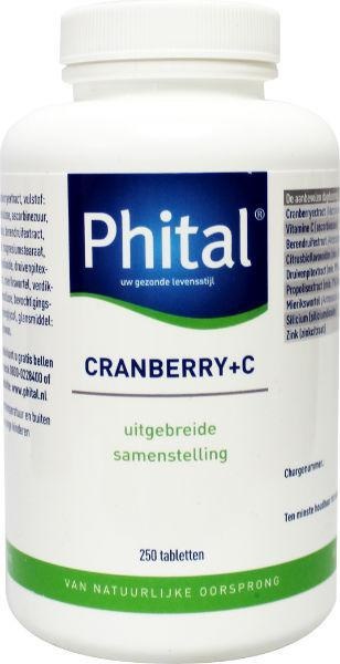 Phital Phital Cranberry + C (250 tab)