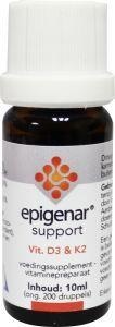 Epigenar Support vitamine D3 & K2 druppels (10 Milliliter) Epigenar Support vitamine D3 & K2 druppels (10 Milliliter)
