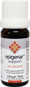 Epigenar Epigenar Support vitamine D3 & K2 druppels (10 ml)