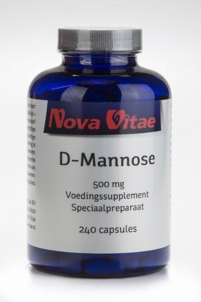 Nova Vitae Nova Vitae D-Mannose 500 mg (240 caps)