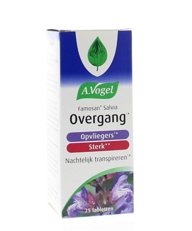 A Vogel A Vogel Famosan salvia overgang sterk (25 tab)