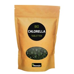 Hanoju Bio chlorella tab papier zak (1250 tab)