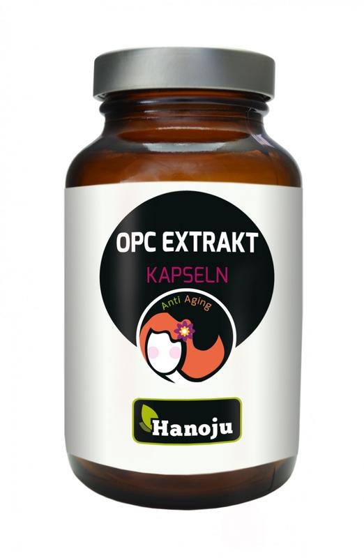 Hanoju OPC druivenpit extract 500mg (90 Capsules) Hanoju OPC druivenpit extract 500mg (90 Capsules)