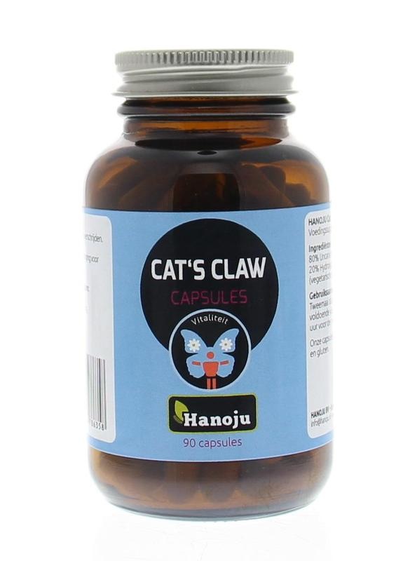 Hanoju Hanoju Cats claw 400mg (90 vega caps)