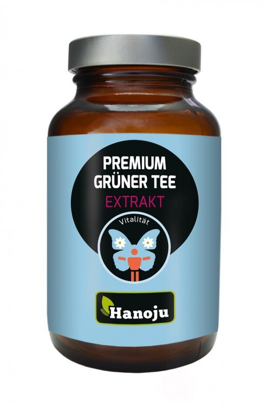 Hanoju Hanoju Groene thee extract 400mg (90 vega caps)