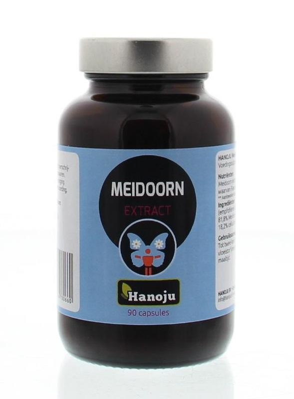 Hanoju Hanoju Meidoorn extract 450mg (90 vega caps)