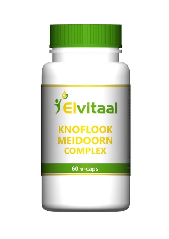 Elvitaal Elvitaal/elvitum Knoflook meidoorn complex (60 caps)