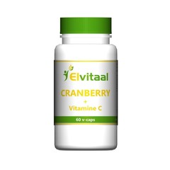 Elvitaal/elvitum Cranberry + 60mg vitamine C (60 vega caps)