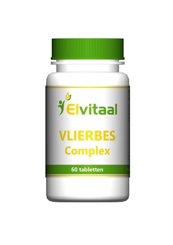 Elvitaal Elvitaal/elvitum Vlierbes complex (60 tab)