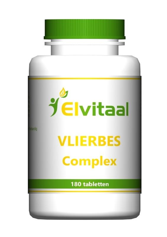 Elvitaal/elvitum Vlierbes complex (180 Tabletten) Elvitaal/elvitum Vlierbes complex (180 Tabletten)