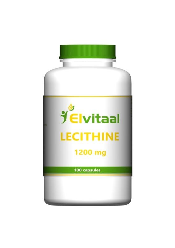 Elvitaal/elvitum Lecithine 1200 (100 Capsules) Elvitaal/elvitum Lecithine 1200 (100 Capsules)