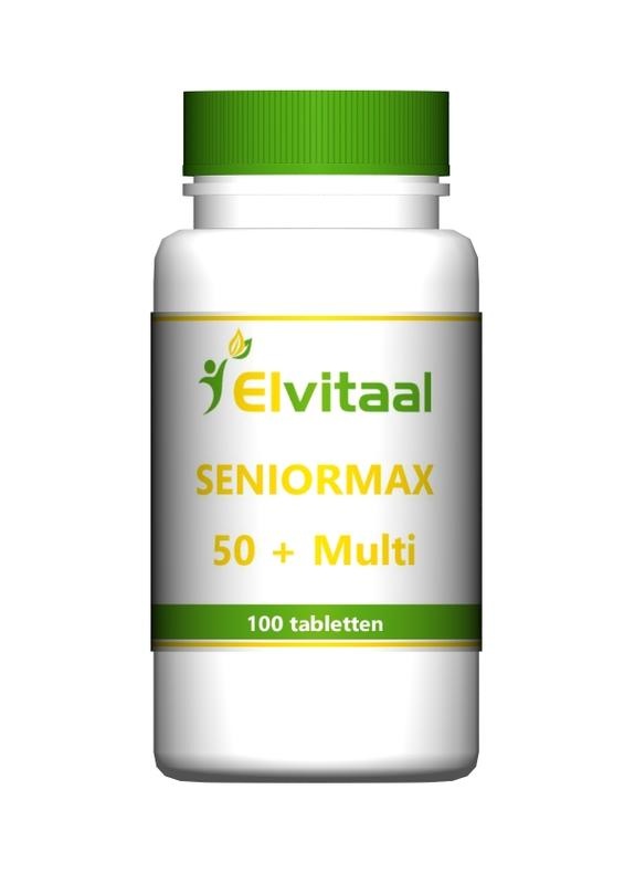 Elvitaal/elvitum Seniormax 50+ multi (100 Tabletten) Elvitaal/elvitum Seniormax 50+ multi (100 Tabletten)