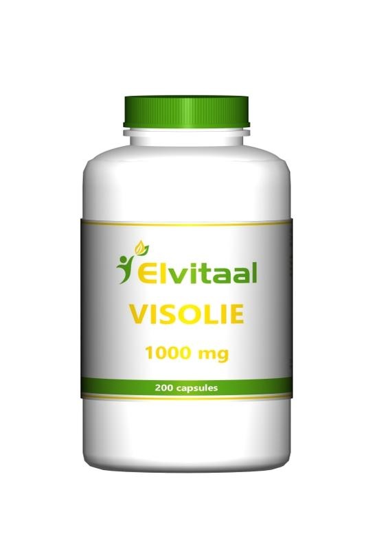 Elvitaal/elvitum Visolie 1000mg omega 3 30% (200 Capsules) Elvitaal/elvitum Visolie 1000mg omega 3 30% (200 Capsules)