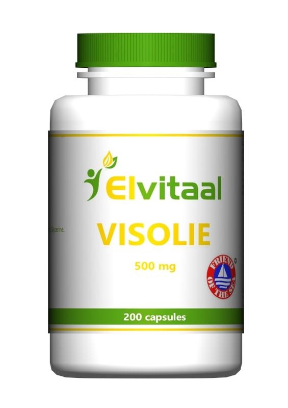 Elvitaal Elvitaal/elvitum Visolie 500mg omega 3 30% (200 caps)