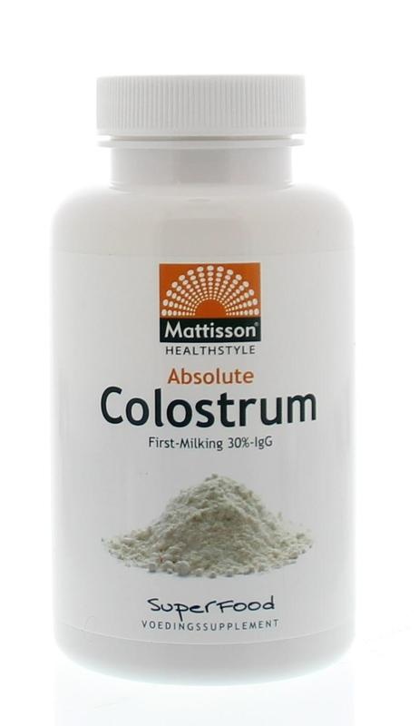 Mattisson Mattisson Absolute colostrum first-milking 30%-IgG (90 caps)