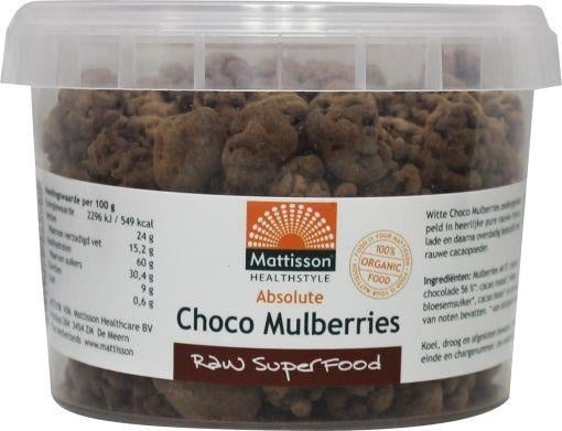 Mattisson Mattisson Absolute raw choco mulberries bio (150 gr)