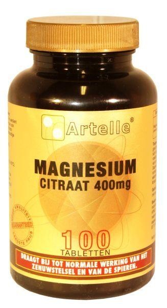 Artelle Artelle Magnesium citraat elementair (100 tab)