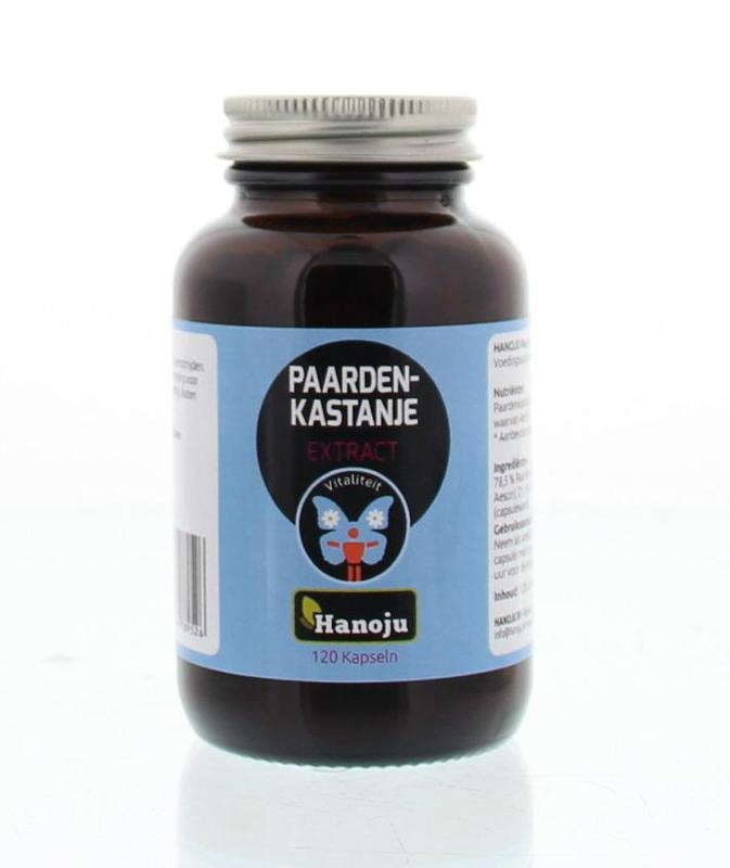 Hanoju Hanoju Paardenkastanje extract 300 mg (120 caps)