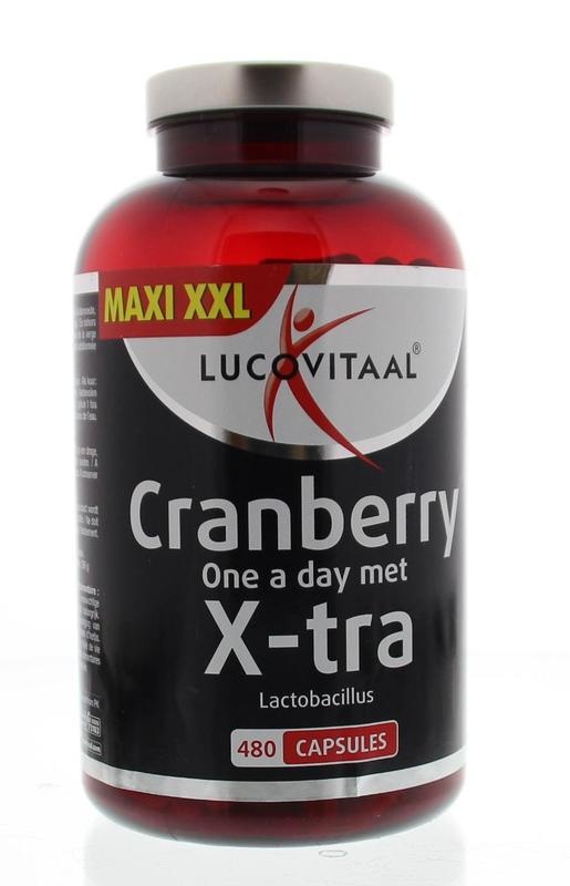 Lucovitaal Cranberry xtra (480 caps) Vitadvice BV