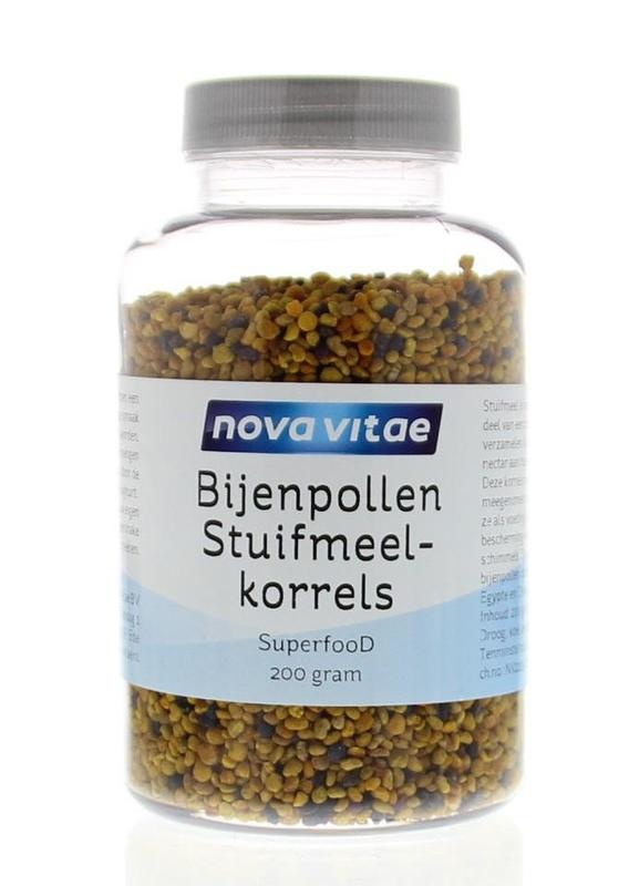 Nova Vitae Nova Vitae Bijenpollen stuifmeelkorrels (200 gr)