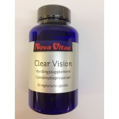 Nova Vitae Clear vision oogformule (60 vega caps)