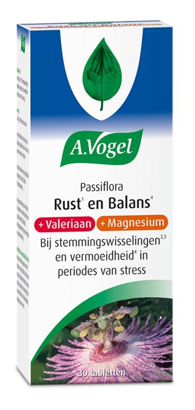 A Vogel A Vogel Passiflora rustgevende tabl. stemmingswisselingen (30 tab)