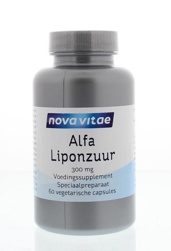 Nova Vitae Nova Vitae Alfa liponzuur 300 mg (60 caps)