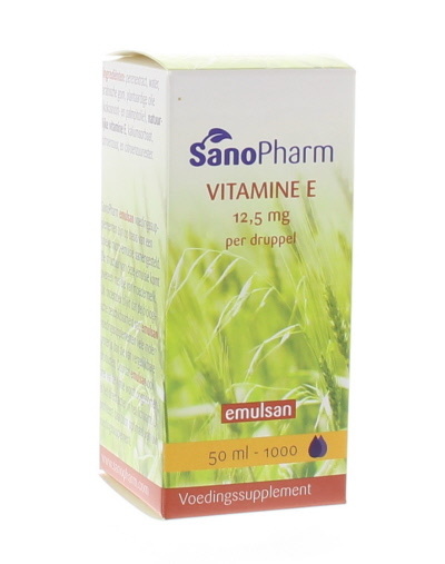 Sanopharm Vitamine E Emulsan (50 Milliliter)