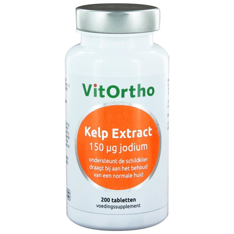 VitOrtho VitOrtho Kelp extract - 150 mcg jodium (200 tab)