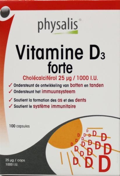 Physalis Physalis Vitamine D3 forte (100 caps)