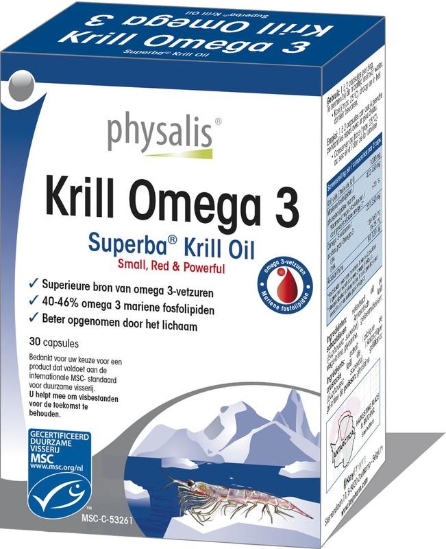 Physalis Physalis Krill omega 3 (30 caps)