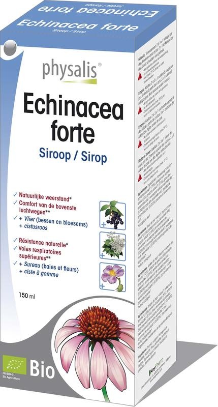 Physalis Physalis Echinacea forte siroop bio (150 ml)