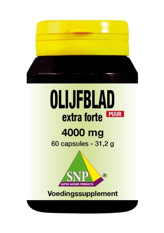 SNP Olijfblad extract extra forte puur (60 Capsules) SNP Olijfblad extract extra forte puur (60 Capsules)