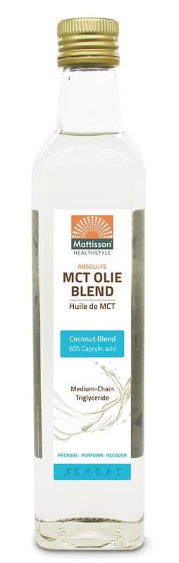 Mattisson Mattisson MCT olie blend C8 60% C10 40% (500 ml)