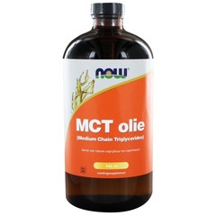 NOW MCT Olie (Medium Chain Triglycerides) (946 ml)