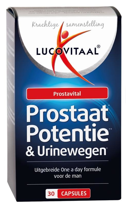 Lucovitaal Prostaat potentie en urinewegen (30 Capsules) Lucovitaal Prostaat potentie en urinewegen (30 Capsules)