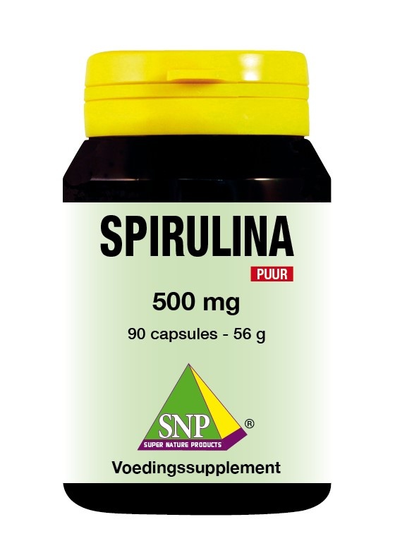 SNP SNP Spirulina 500 mg puur (90 caps)
