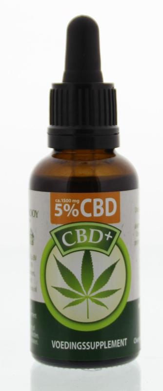 Jacob Hooy Jacob Hooy CBD plus olie 5% (30 ml)