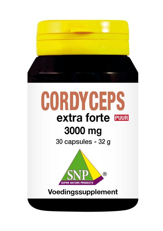 SNP Cordyceps extra forte 3000 mg puur (30 capsules)