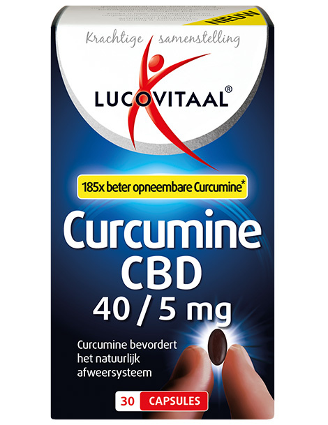 Lucovitaal Lucovitaal Curcumine CBD 40/5mg (30 caps)