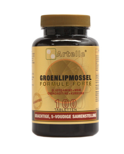 Artelle Artelle Groenlipmossel formule forte (100 tab)