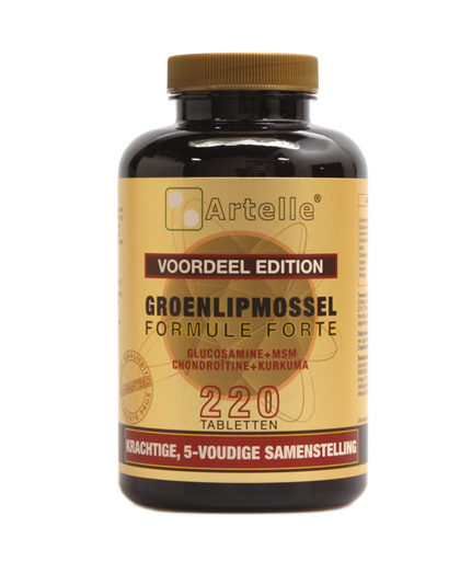 Artelle Artelle Groenlipmossel formule forte (220 tab)