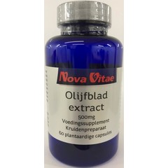 Nova Vitae Olijfblad extract 500 mg (60 vega caps)