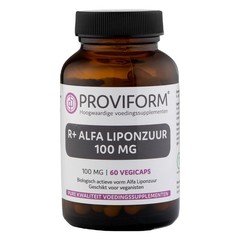 Proviform R+ Alfa liponzuur 100 mg (60 vega caps)