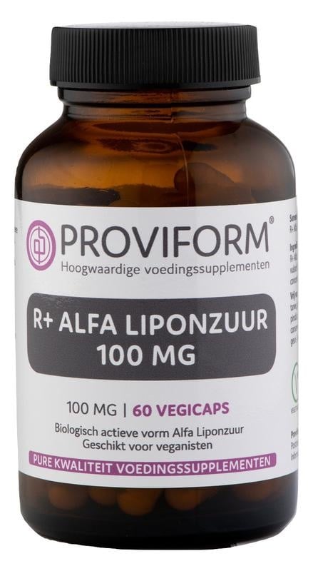 Proviform Proviform R+ Alfa liponzuur 100 mg (60 vega caps)