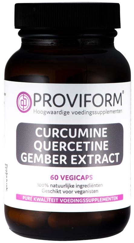 Proviform Proviform Curcumine quercetine gember extract (60 vega caps)