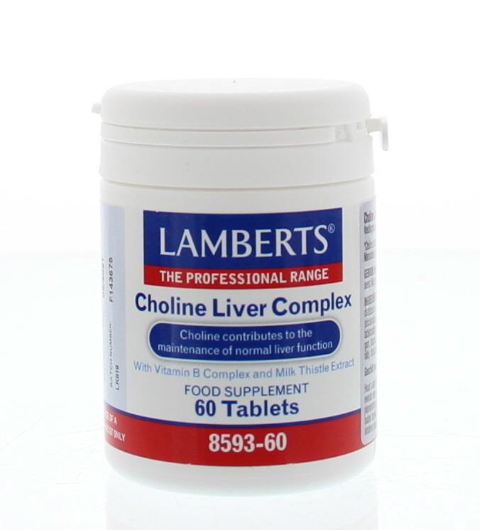 Lamberts Lamberts Choline lever complex (60 tab)