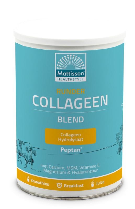 Mattisson Mattisson Runder collageen poeder blend Peptan (300 gr)