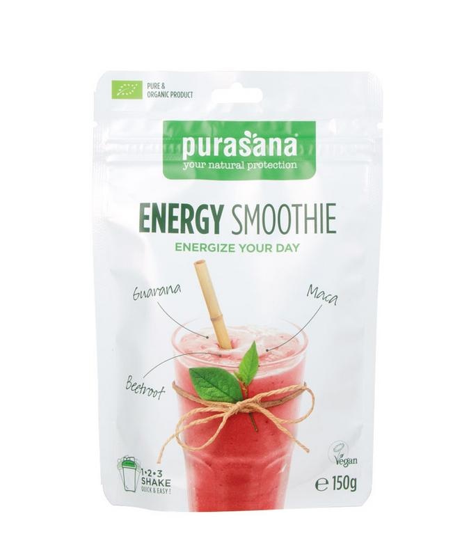 Purasana Purasana Energie smoothie shake vegan bio (150 gr)