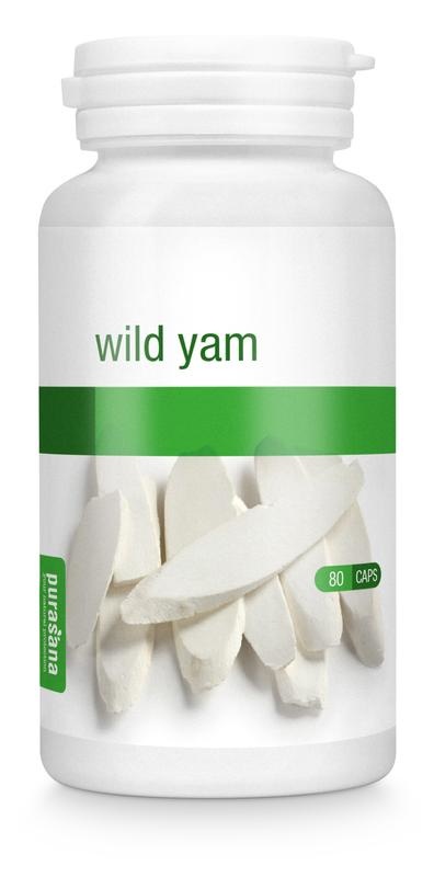 Purasana Purasana Wild Yam vegan bio (80 caps)